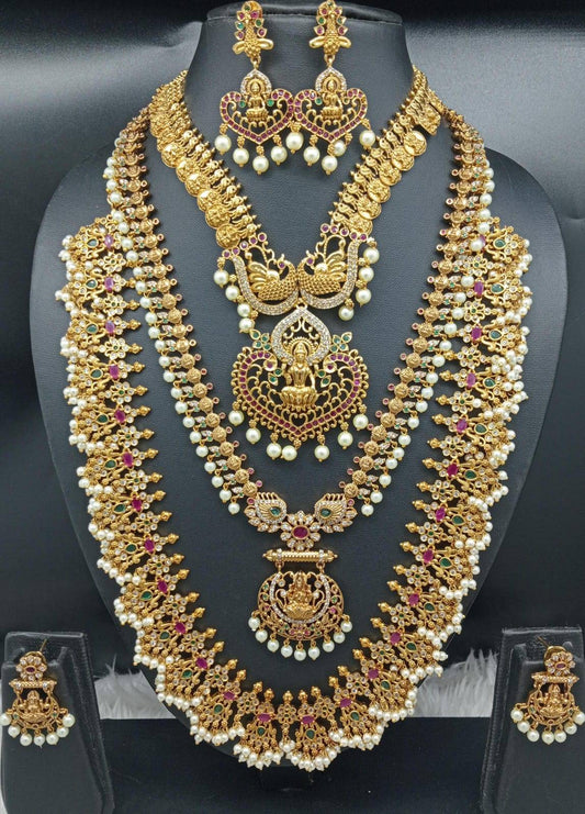 Swarna Kasula Necklace Set